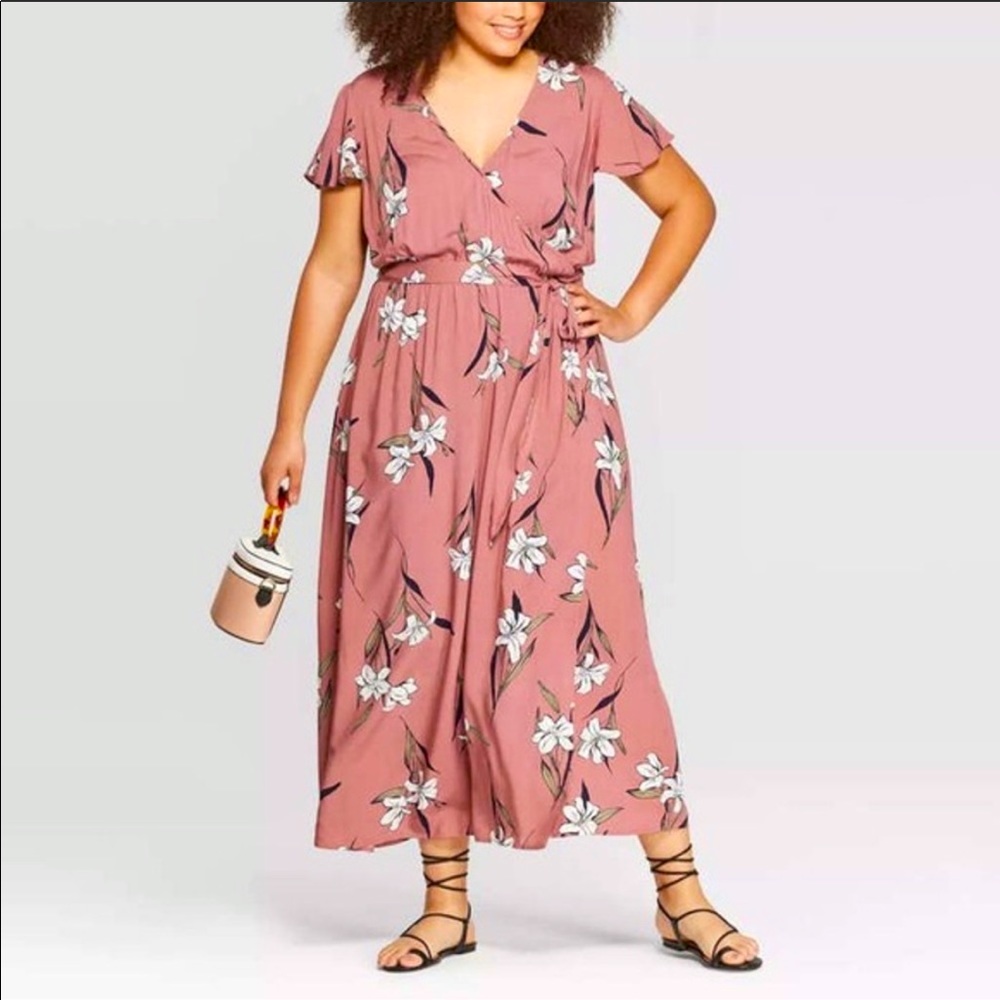 REPOSH Ava&Viv Pink maxi 3xl dress